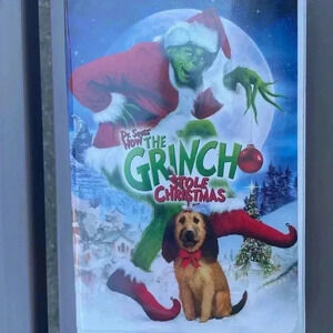 Dr. Suess ~ how the GRINCH stole Christmas VHS tape